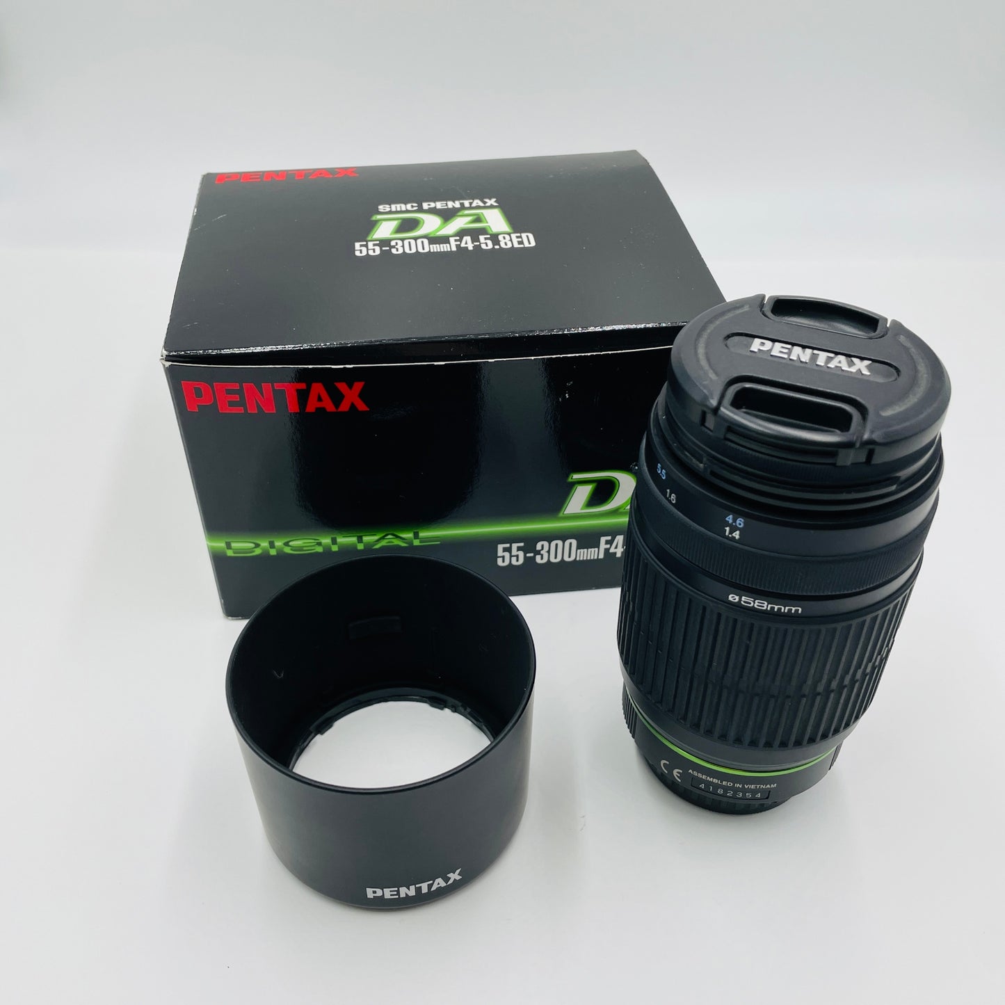 PENTAX ペンタックス smc PENTAX DA 55-300mm F4-5.8 ED 箱あり【C3963-60】