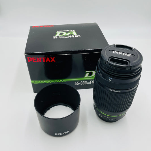 PENTAX ペンタックス smc PENTAX DA 55-300mm F4-5.8 ED 箱あり【C3963-60】