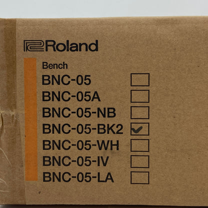 Roland BNC-05 BK2 未開封 ピアノ用 椅子 ローランド 新品未開封 【C5542】