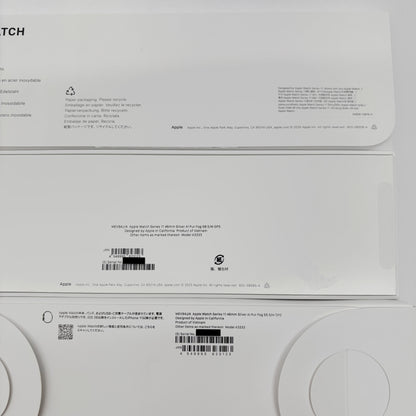 新品同様 美品 Apple Watch Series 11 GPS アルミニウム 46mm MEV94J/A バッテリー最大容量100%【C9102-C】