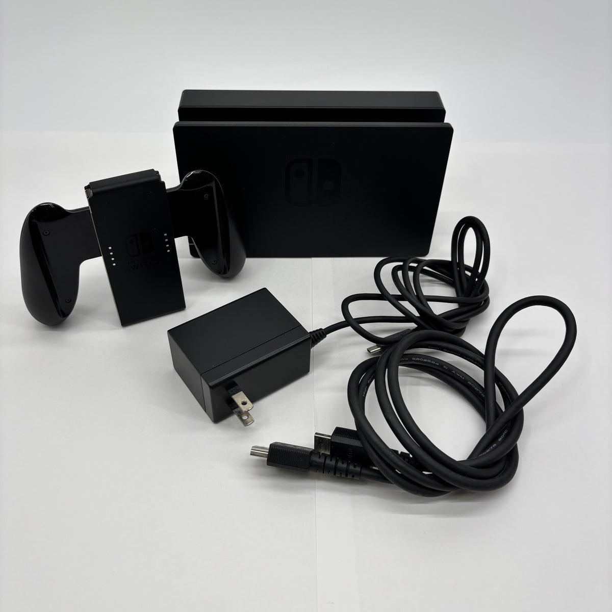 Nintendo Switch HAC-001 グレー 本体 付属品あり【C9523-80】