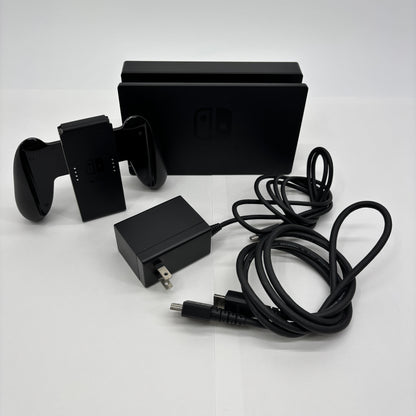 Nintendo Switch HAC-001 グレー 本体 付属品あり【C9523-80】