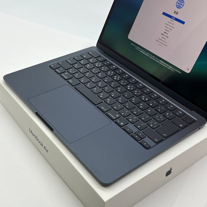 新品同様 美品 Apple MacBook Air Early2025 13インチ M4 16GB 256GB MW123J/A 充放電回数3回 バッテリー最大容量100%  限定保証 有効期限：2026年5月【C5330-80】