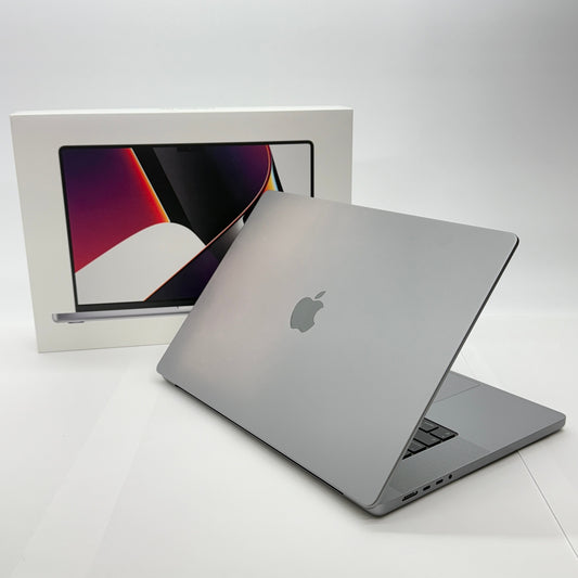 MacBook Pro Touch ID 16インチ (Late 2021) Apple M1 Max 10コアCPU 32コアGPU 32GB SSD 1TB スペースグレイ MK1A3J/A バッテリー最大容量100%【C5197-100】