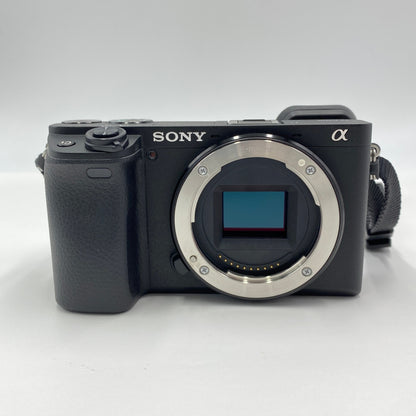 美品 ソニー SONY α6400 ILCE-6400Y  ダブルズームレンズキット ブラック シャッター回数1,937回【C5535-60】