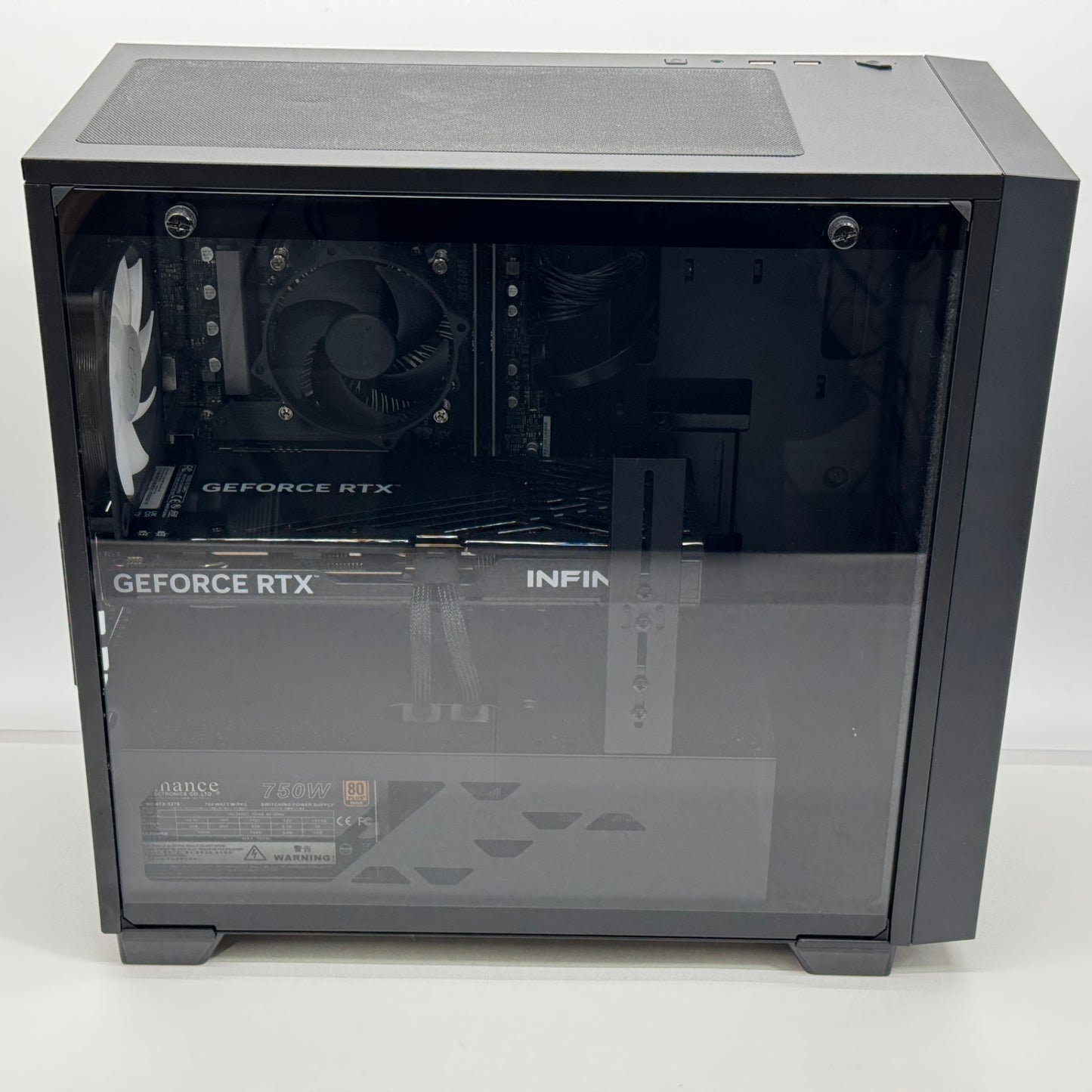 美品 LEVEL-M88M-265F-TK1XM-BLACK Ultra 7 プロセッサー 265F 32GB SSD 1TB RTX 5070 Windows11Home 750W 80PLUS BRONZE認証 ATX電源【C7888-140】