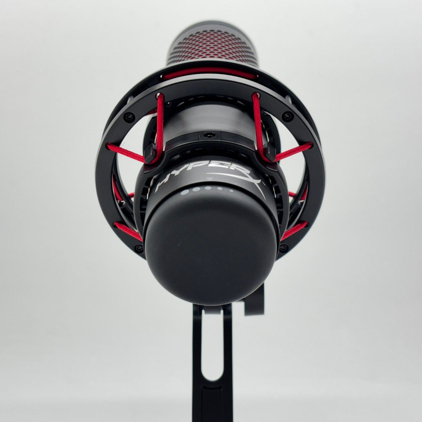 美品 HYPERX QUADCAST HX-MICQC-BK スタンドアロンマイク【C8746-80】