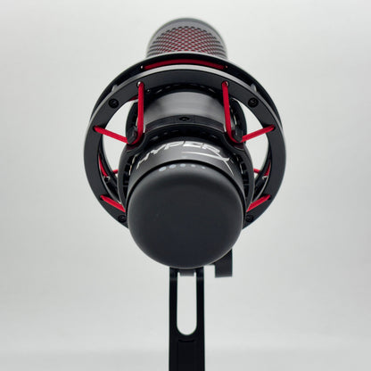 美品 HYPERX QUADCAST HX-MICQC-BK スタンドアロンマイク【C8746-80】