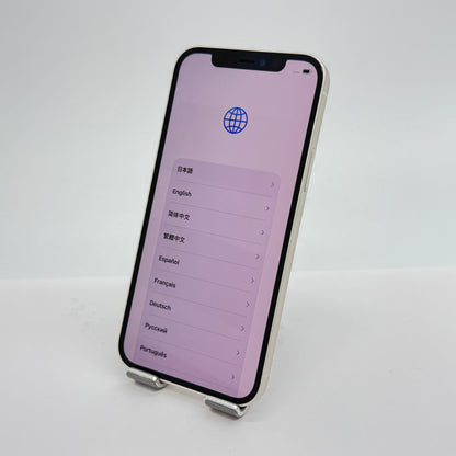iPhone 12 256GB SIMフリー版 MGJ13J/A バッテリー最大容量86% ホワイト 本体のみ【C7655-C】