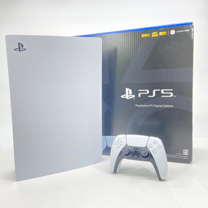 SONY PS5 CFI-1200B 825GB ディスクドライブ非搭載 コントローラー充電スタンド2点付属 【C5984-140】