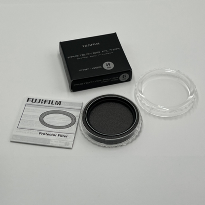 美品 FUJIFILM PRF-49S プロテクトフィルター 49mm  【C5211-N】
