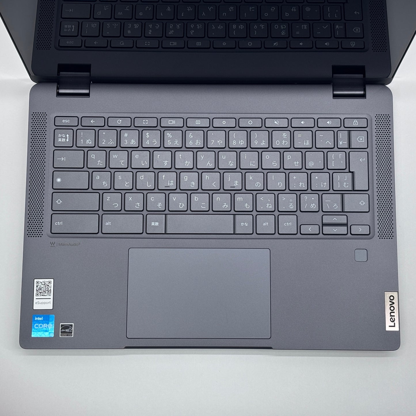 IdeaPad Flex 570i Chromebook Plus 83EK000XJP ストームグレー  i3 1315U(Raptor Lake)6コア 8GB SSD 256GB 14IAU7 バッテリー最大容量96% 【C7823-80】