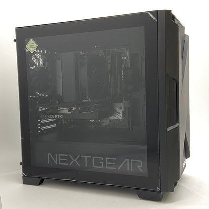 mouse NEXTGEAR JG-A5G60 マウス ゲーミングデスクトップPC Ryzen5 4500 16GB GeForce RTX 4060 SSD 1TB 【C6492-140】