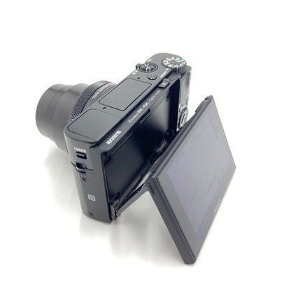 新品同様 美品 SONY (ソニー) Cyber-shot RX100VII DSC-RX100M7 コンパクトデジタルカメラ ブラック【C6411-60】付属品完備
