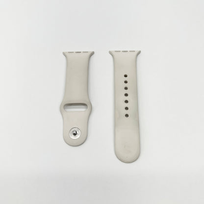 Apple Watch  SE 第2世代 GPS 40mm スターライト MXEE3J/A スポーツバンド バッテリー最大容量98% 【C8798-C】