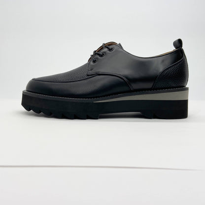 未使用 WYM LIDNM SHARK SOLE COMBINATION SHOES 箱付き サイズ：L ブラック【C5805-100】　size:L(27.5cm〜28cm)