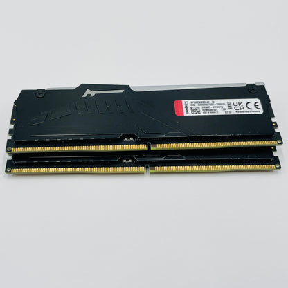 キングストンテクノロジー Kingston FURY デスクトップPC用メモリ DDR5 AM5 AMD EXPO認定 6000MT/秒 16GB×2枚 Kingston FURY Beast ビースト RGB AM5 CL36 KF560C36BBEAK2-32 【C4687-N】