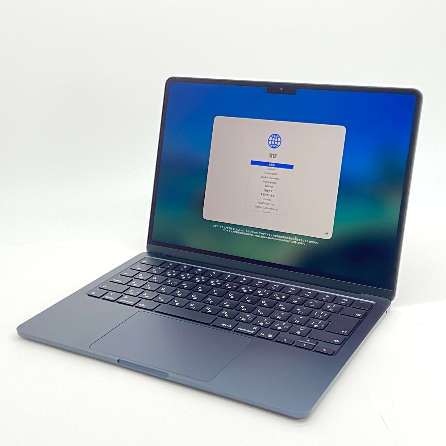 美品 MacBook Air 13インチ A3240 M4 16GB SSD 512GB 充放電回数57回 バッテリー最大容量100% 付属品完備【C7207-80】