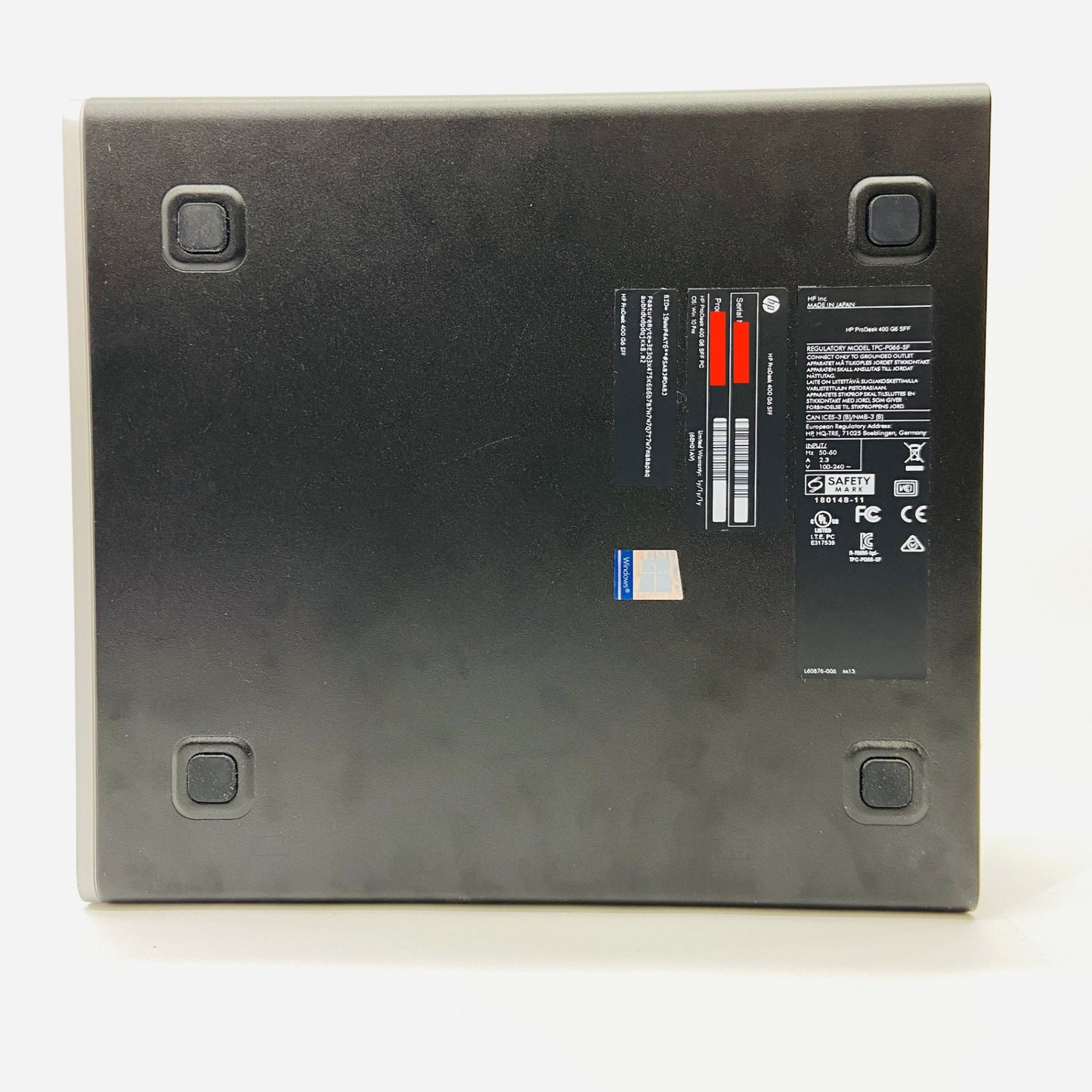 新品SSD HP prodesk 400 g6 sff i5-9500 8GB SSD256GB Windows11 Pro【C4150-100】