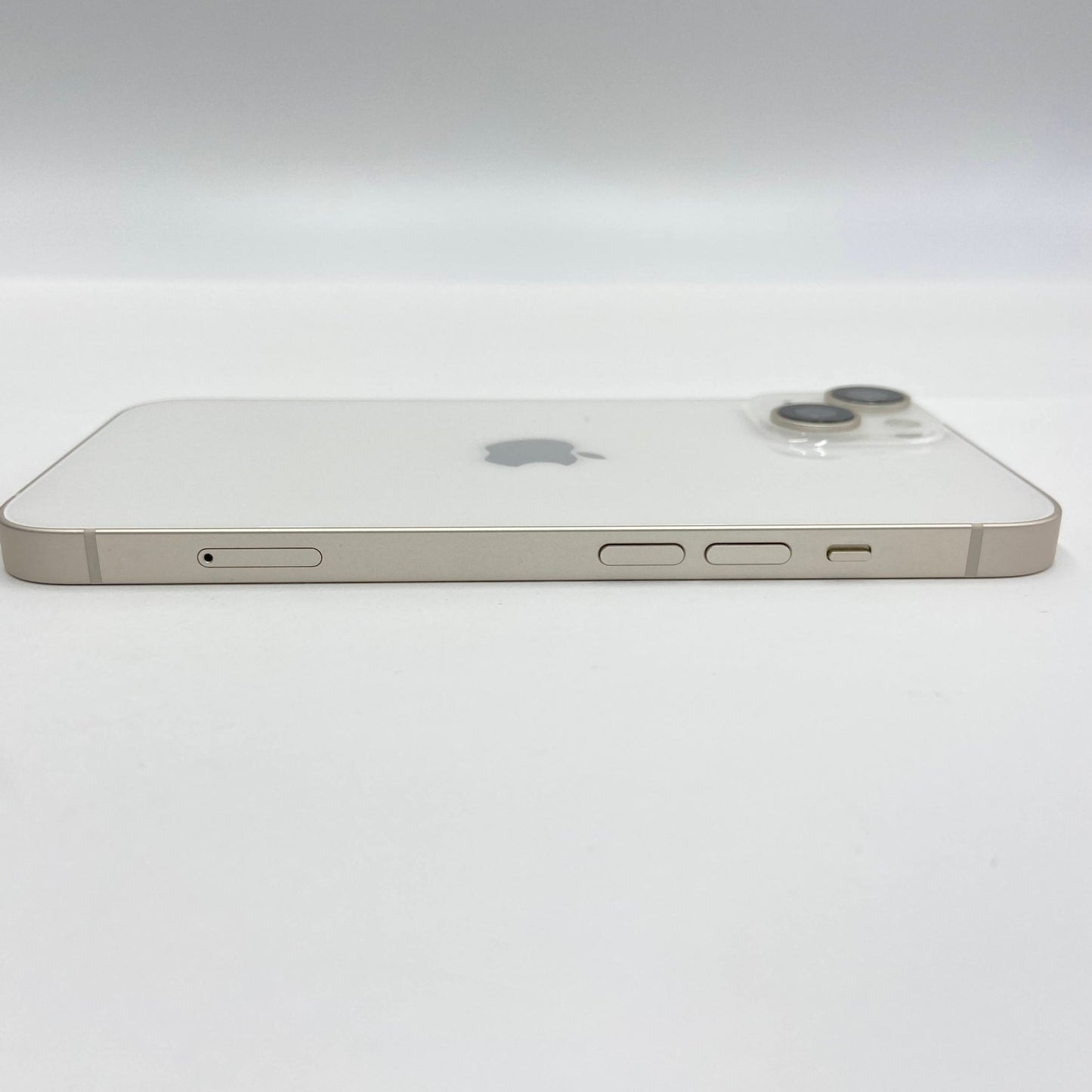 美品 Apple iPhone14 MPUQ3J/A 128GB SIMフリー スターライト バッテリー最大容量91%【C4819-C】