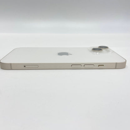 美品 Apple iPhone14 MPUQ3J/A 128GB SIMフリー スターライト バッテリー最大容量91%【C4819-C】