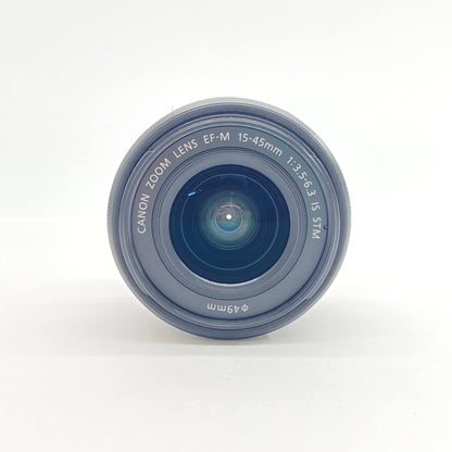 美品 Canon EOS M50 Mark II 15-45mm レンズキット【C6705-60】
