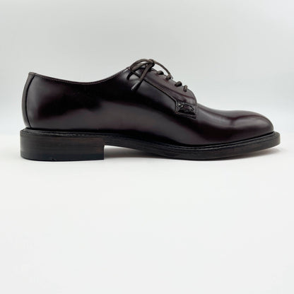 未使用 Loake SHOEMAKERS ローク 英国製 ポリッシュドレザー プレーントゥ ビジネスシューズ　【C5810-80】