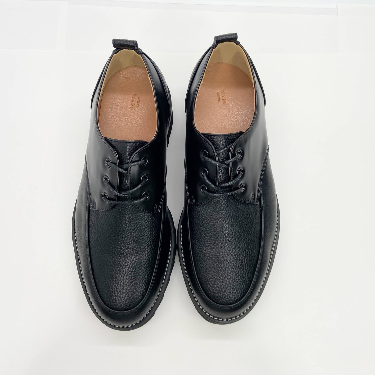 未使用 WYM LIDNM SHARK SOLE COMBINATION SHOES 箱付き サイズ：L ブラック【C5805-100】　size:L(27.5cm〜28cm)