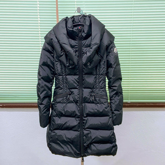 美品 モンクレール シロセス CYROSELLE ロングダウンコート サイズ:1  CYROSELLE GIUBBOTTO CYROSELLE COAT 【C5628】