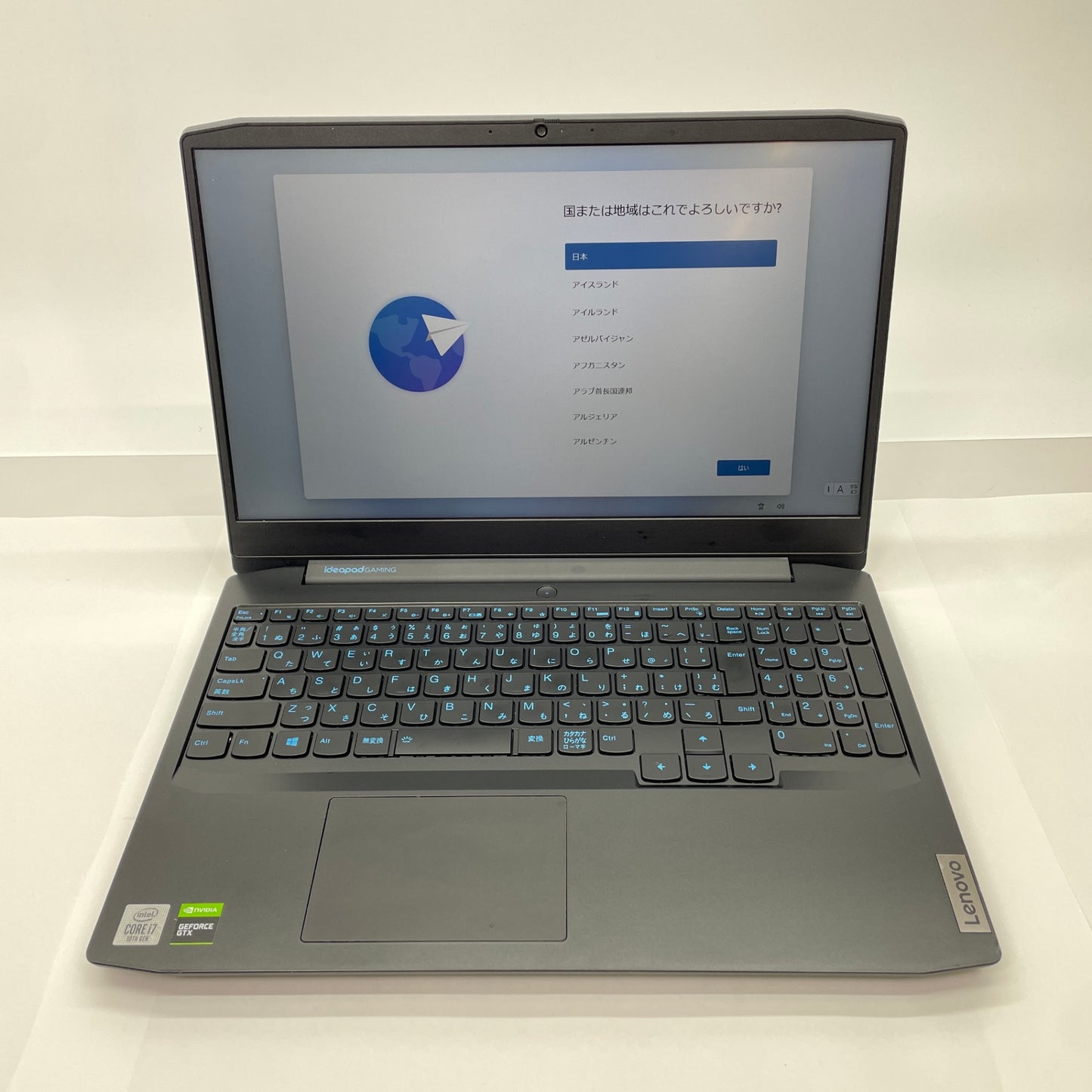 LENOVO 81Y4 IdeaPad Gaming 3 15.6インチ ノートパソコン i7-10750H 16GB SSD 256GB GTX 1650Ti  Windows11 Home 　【C2249-80】