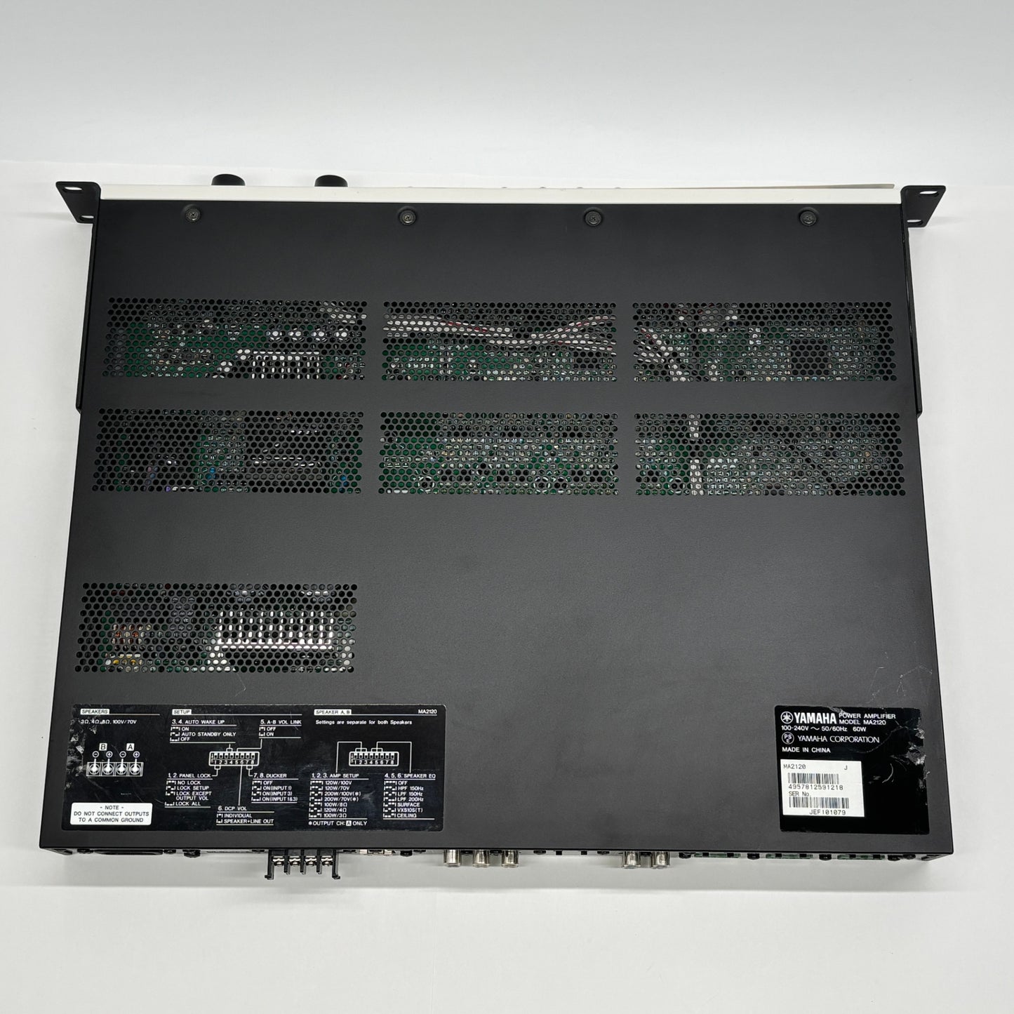 YAMAHA MA2120 パワーアンプ ヤマハ 設備音響 業務用【C8747-120】