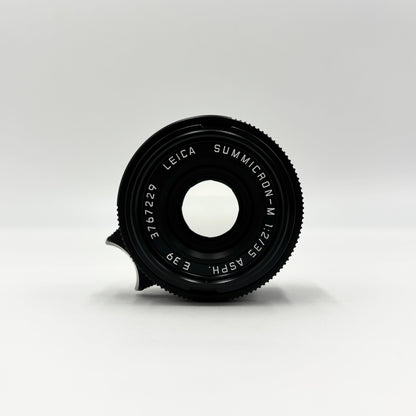 美品 Leica SUMMICRON M 35mm F2 ASPH. 第1世代 ブラック ライカ ズミクロン【C8869-60】