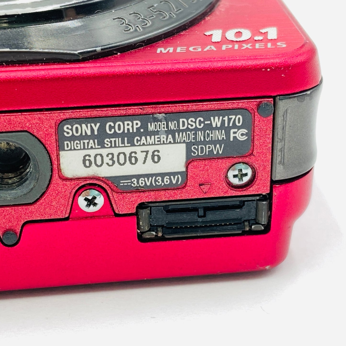 SONY/ソニー Cyber-shot DSC-W170 コンパクトデジタルカメラ【C4179-C】