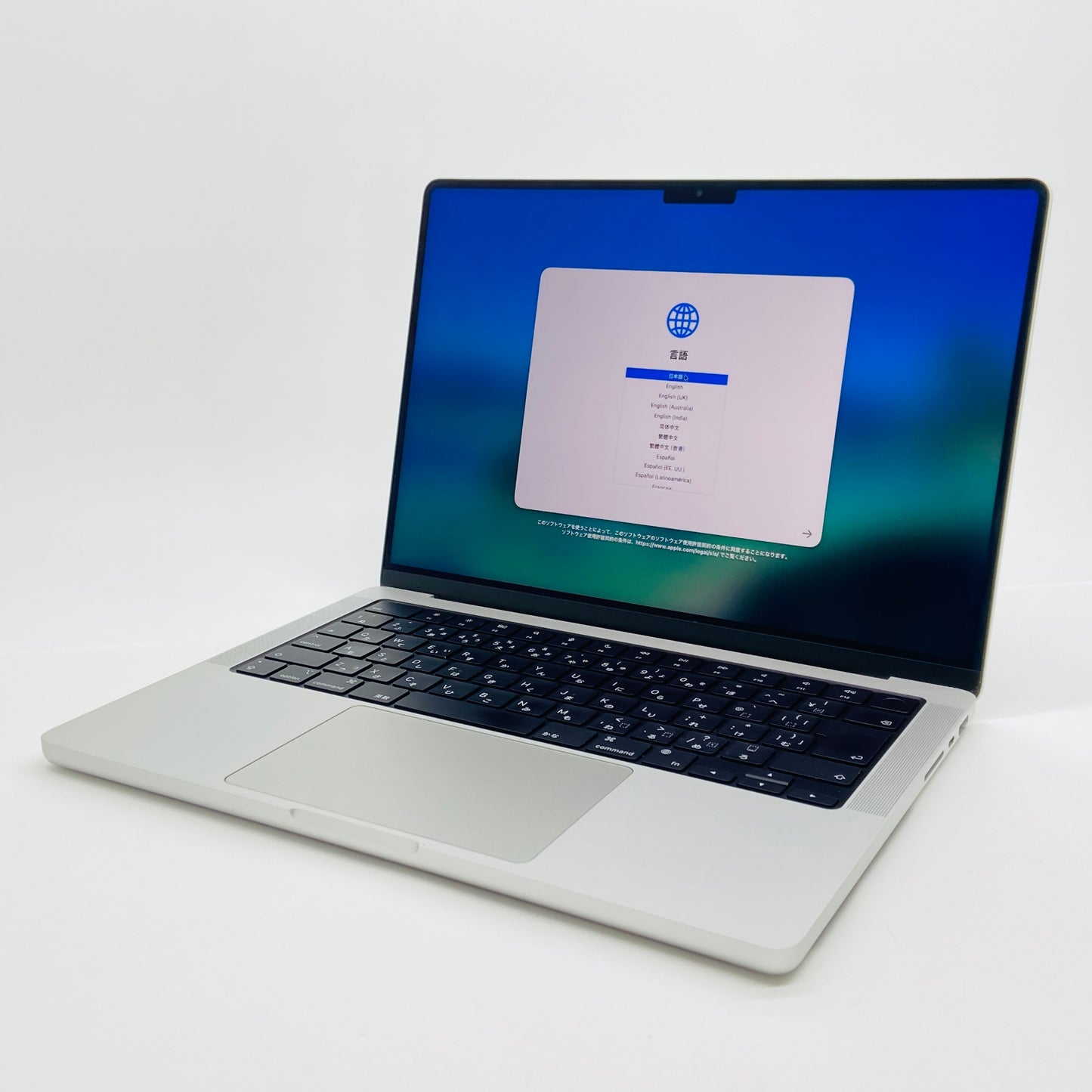 MacBook Pro 14インチ 2021 M1 Pro 8コアCPU 14コアGPU 16GB 512GB  MKGR3J/A シルバー【C7435-80】