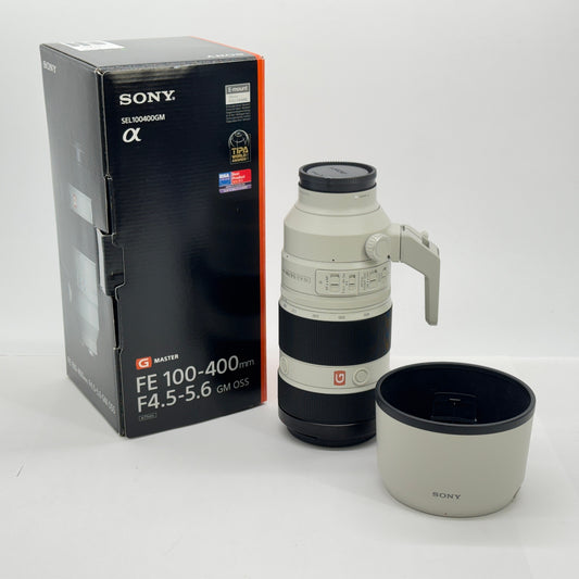 美品 SONY FE 100-400mm F4.5-5.6 GM OSS SEL100400GM【C7731-80】