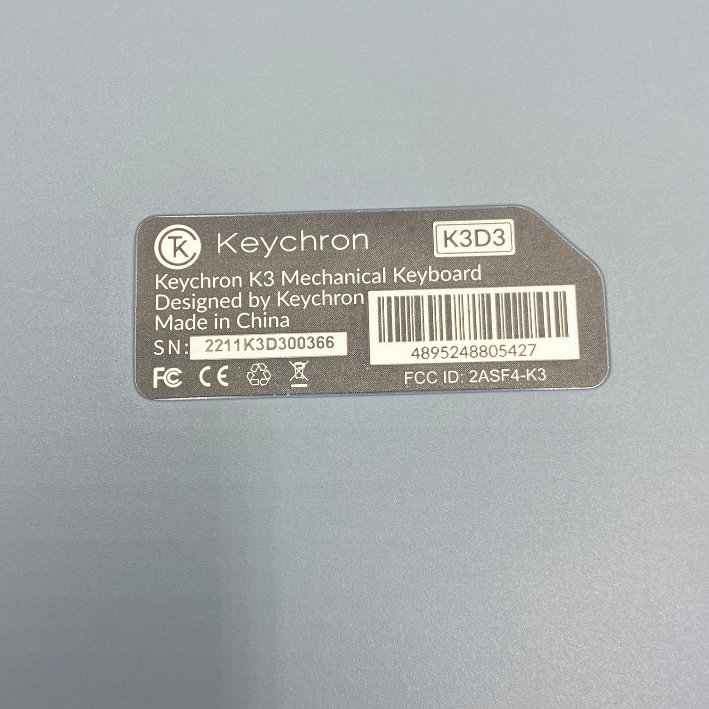 美品 Keychron K3 US配列 Bluetooth キーボード 茶軸 K3D3 【C5989-80】