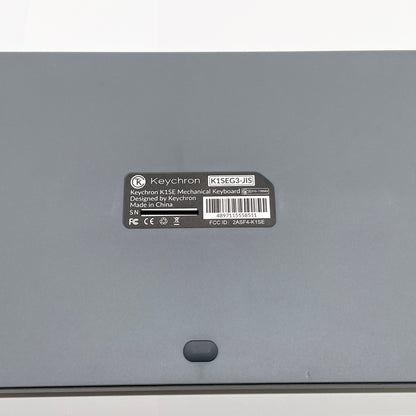 美品 Keychron K1SEG3-JIS K1SE メカニカルキーボード 茶軸【C8383-80】