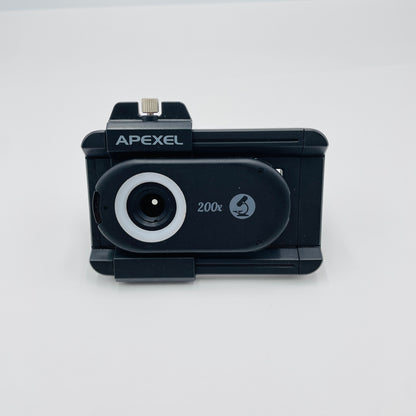 APEXEL スマホ顕微鏡 APL-MS200 PhoneMicro5【C4377-60】