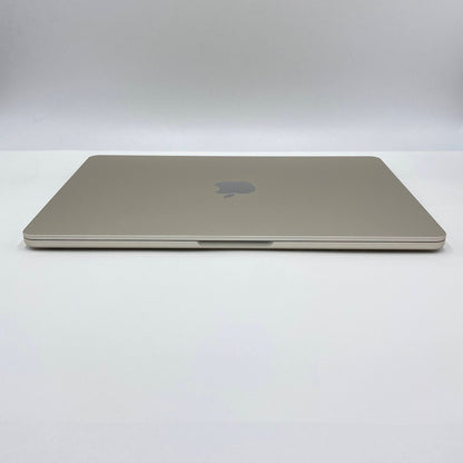 美品 Apple MacBook Air 13インチ M4 2025 MW0Y3J/A 16GB SSD 256GB スターライト 充放電回数5回 バッテリー最大容量100% 【C5517-80】