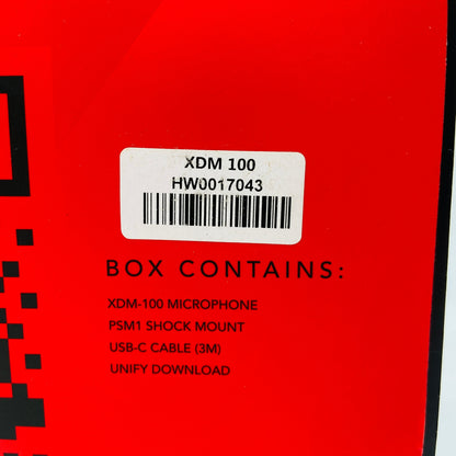 RODE XDM-100 USBダイナミックマイク【C4207】