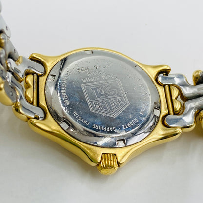 TAG HEUER S04.713M セルゴールドカラー  デイト クォーツ メンズ タグホイヤー【C4327-C】