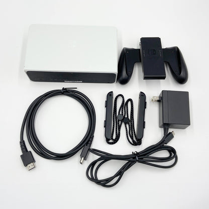 美品 Nintendo Switch (有機ELモデル) HEG-S-KAAAA 店舗印なし【C6062-80】