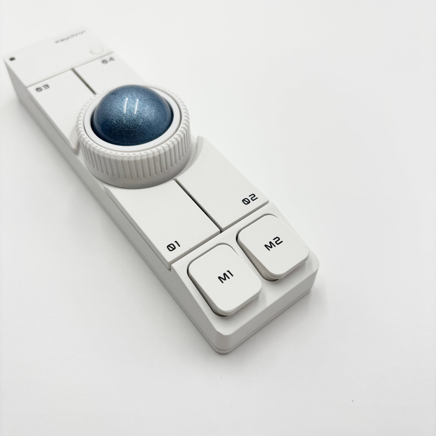 Keychron Nape Pro NP-3 ワイヤレストラックボールマウス ホワイト【C8725-60】