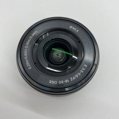 美品 ソニー SONY α6400 ILCE-6400Y  ダブルズームレンズキット ブラック シャッター回数1,937回【C5535-60】