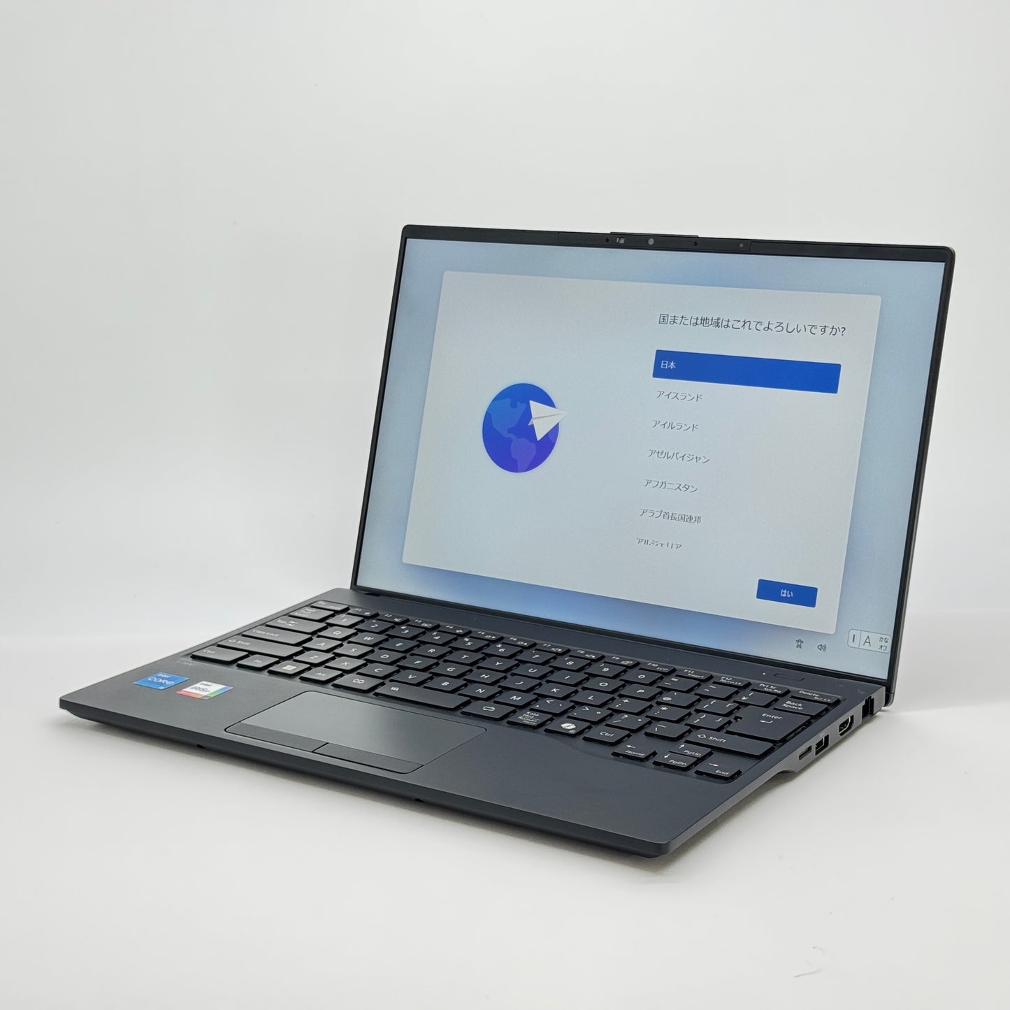 美品 富士通 FMV Note U FMVUH07005 14インチ WU3-K3 i5 1335U 16GB SSD256GB Windows11Home バッテリー最大容量99%【C7634-120】