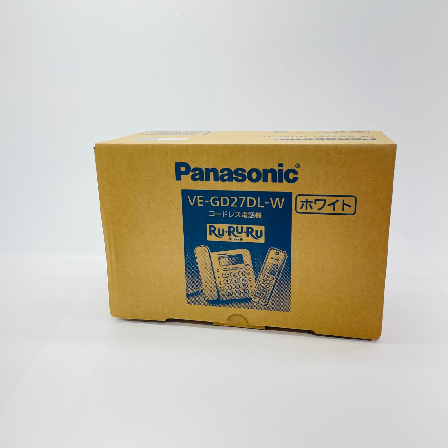 美品 Panasonic パナソニック 電話機 VE-GD27DL 親機 子機【C3937-80】