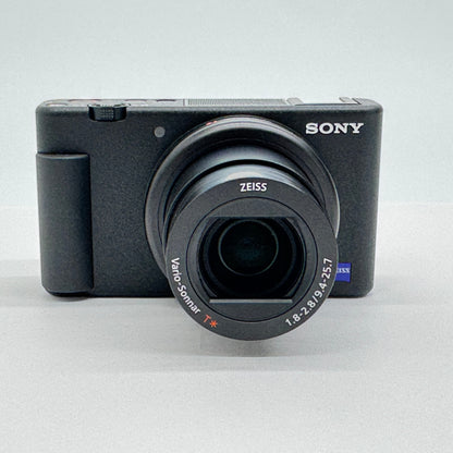 美品 SONY VLOGCAM ZV-1G シューティンググリップキット コンパクトデジタルカメラ ブラック  付属品あり【C6947-60】