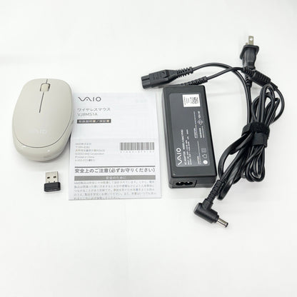 美品 VAIO F14 VJF1418 13th Gen Core i5-1334U 16GB SSD512GB ウォームホワイトWindows11 Pro バッテリー最大容量100%【C5611-80】