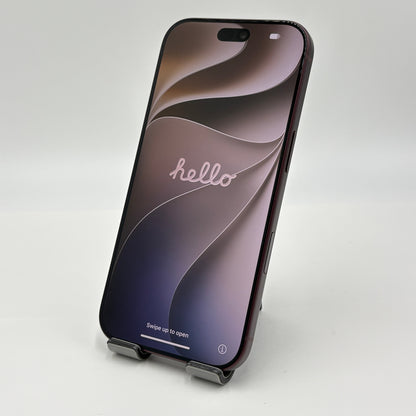 美品 新品同様 iPhone 18 Pro 256GB バーガンディ SIMフリー MJR74J/A  バッテリー最大容量100% 限定保証あり【C9235-C】