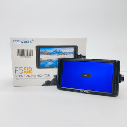 FEELWORLD F5 4Kフィールドモニター 5インチ　【C4350-60】